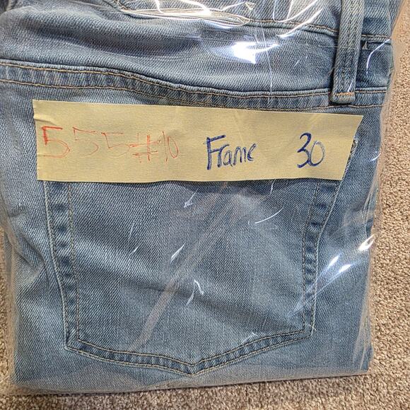 quality crafted modern sophisticated Premium FRAME L'Homme Slim jeans sz 30 - Picture 16 of 16